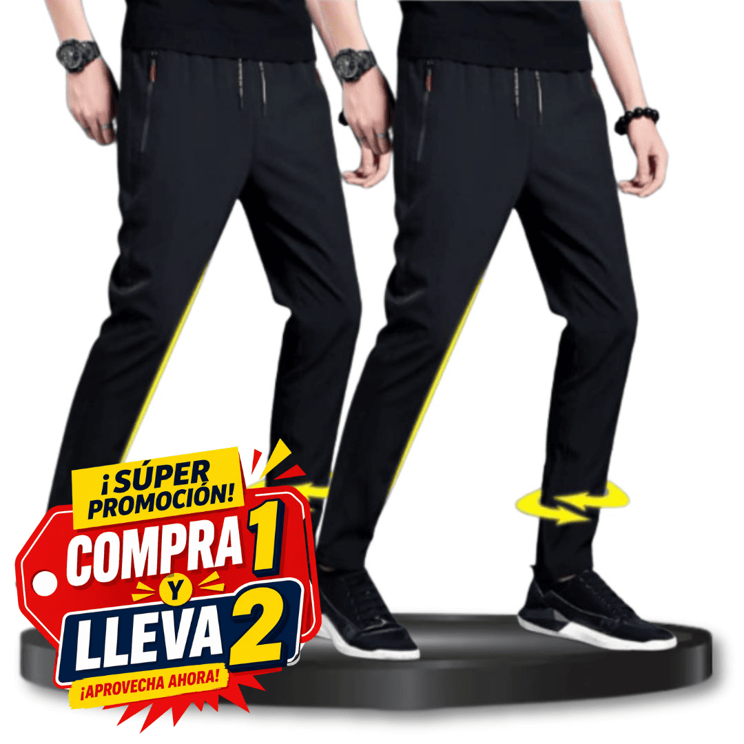 [COMPRE 1 Y LLEVA 2] Pantalones Flex Confort™ 3.0 — Ultra Flexibles y Transpirables